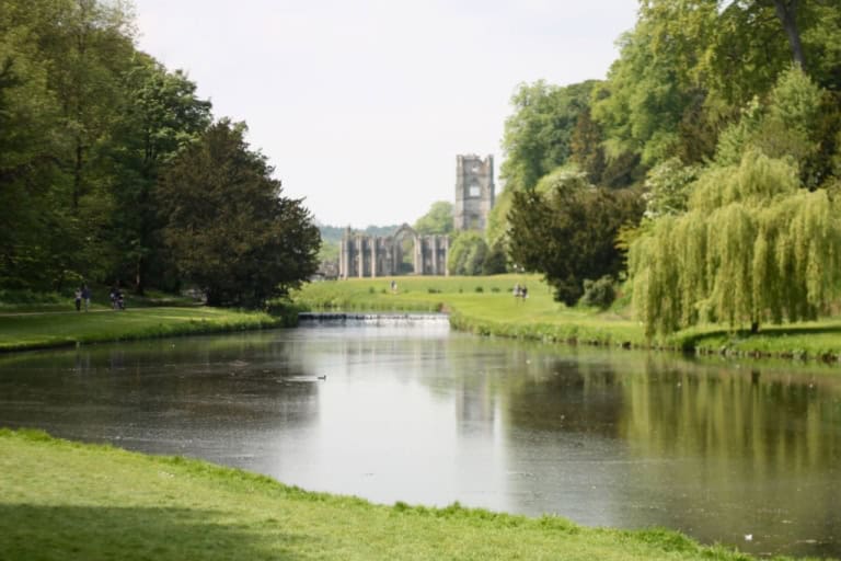 A February Half-Term Adventure at Fountains Abbey (Near Ripon, North Yorkshire)